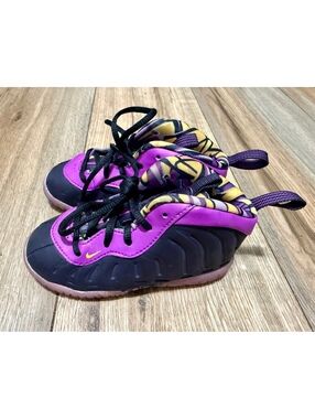 Nike Little Posite One DQ6213-500 Purple Pink Sneakers Shoes US Baby Toddler 7C